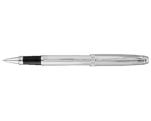 Alain Delon Empire 6678 Rollerball Pen (Rhodium Plate)